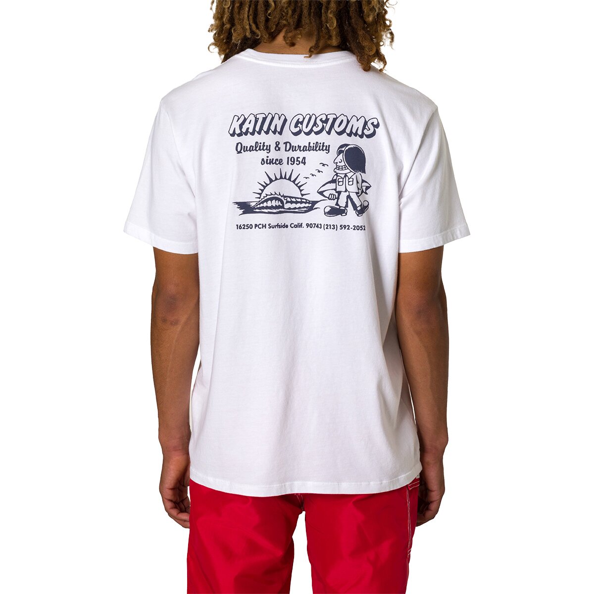 Image of Katin Grom T-Shirt - Men's White, XL