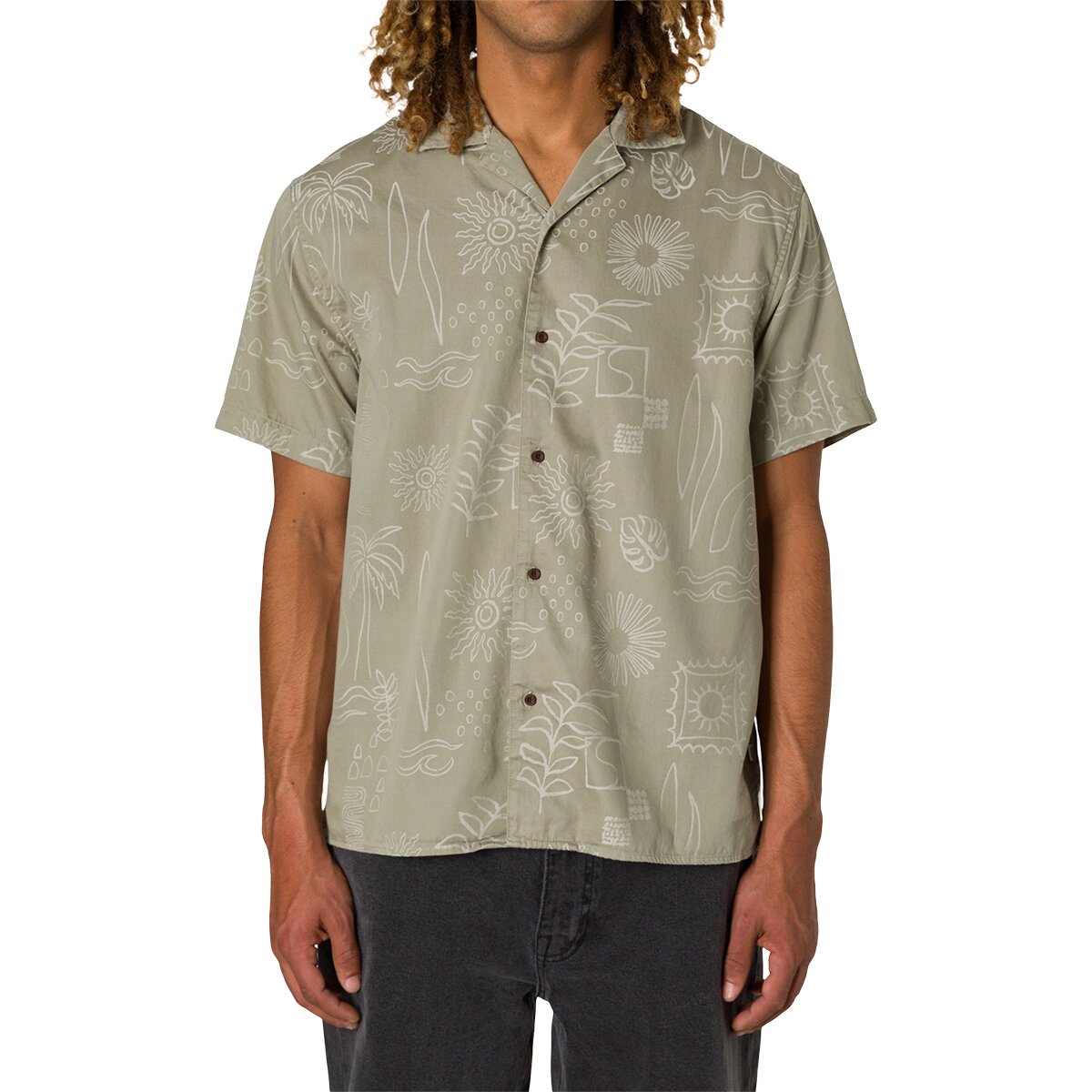 Image of Katin Habitat Shirt - Men's Moss, L