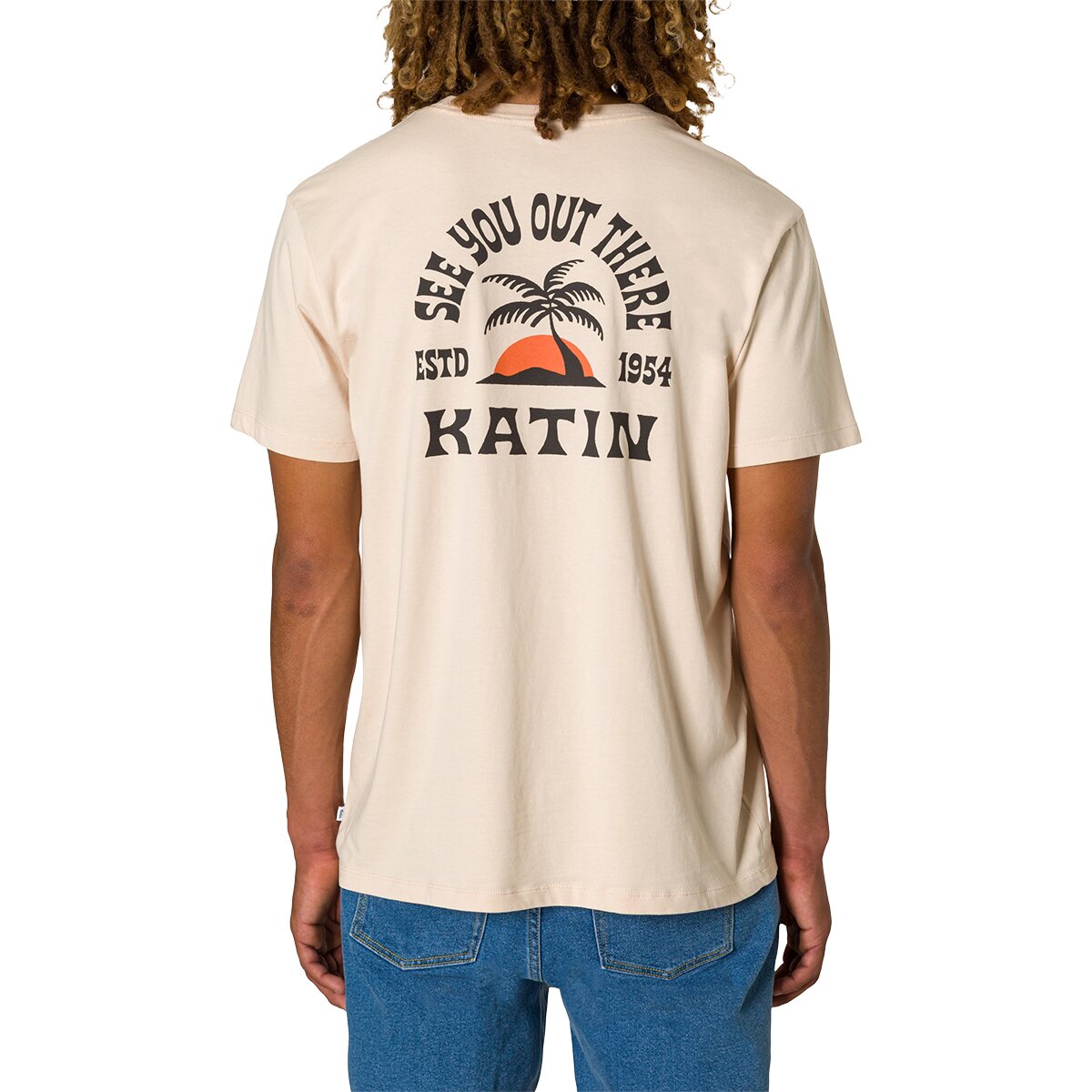 Image of Katin Nosara T-Shirt - Men's Almond Peach, L