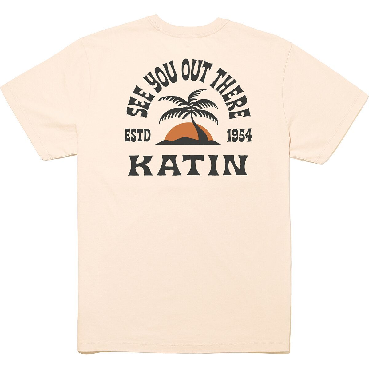 Image of Katin Nosara T-Shirt - Men's Almond Peach, S
