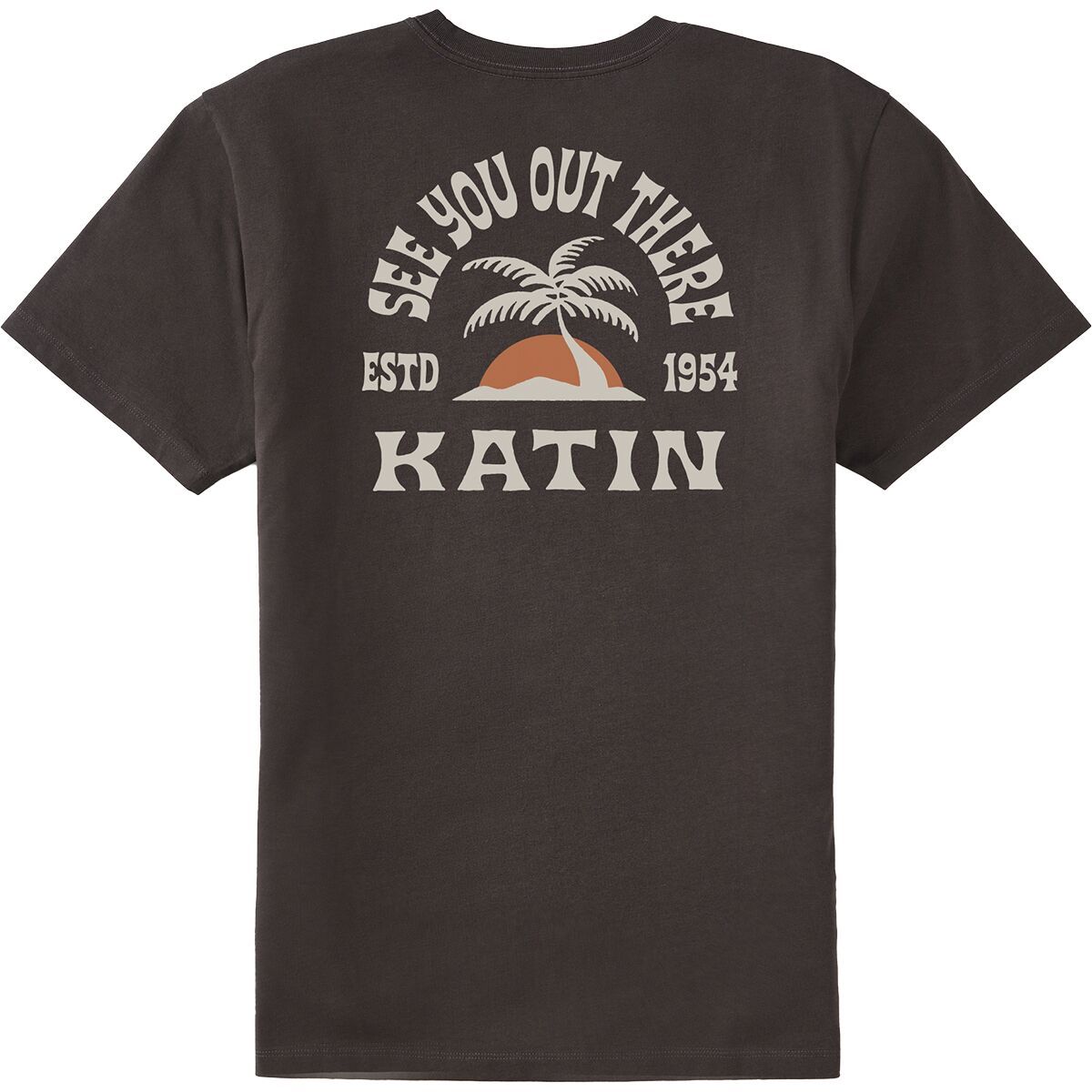Image of Katin Nosara T-Shirt - Men's Black Wash, M