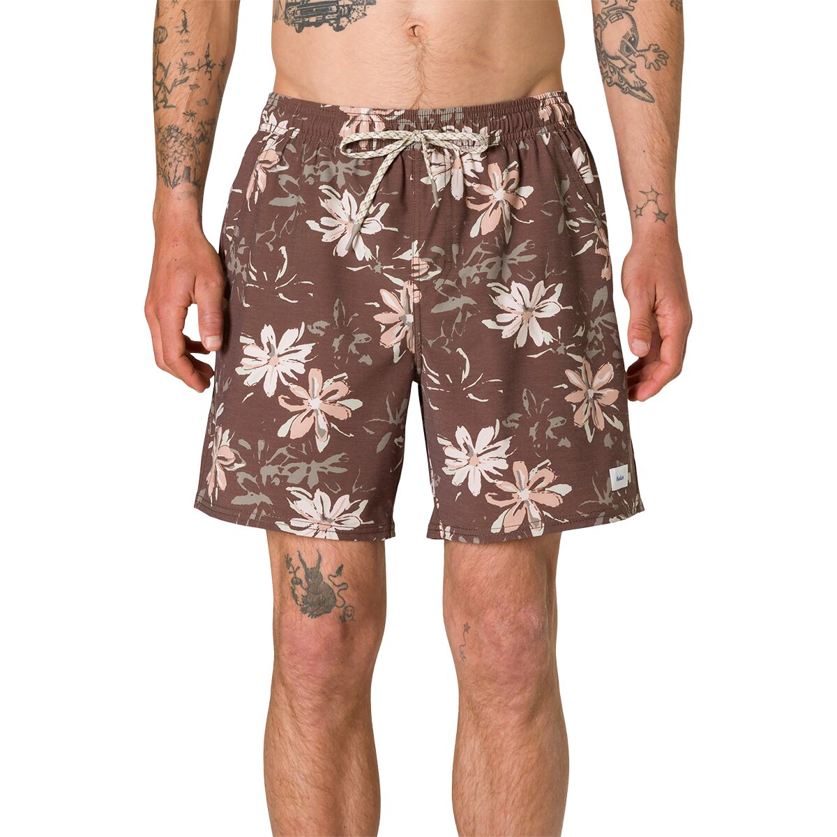 Image of Katin Petals Volley Trunk - Men's Cocoa, XL
