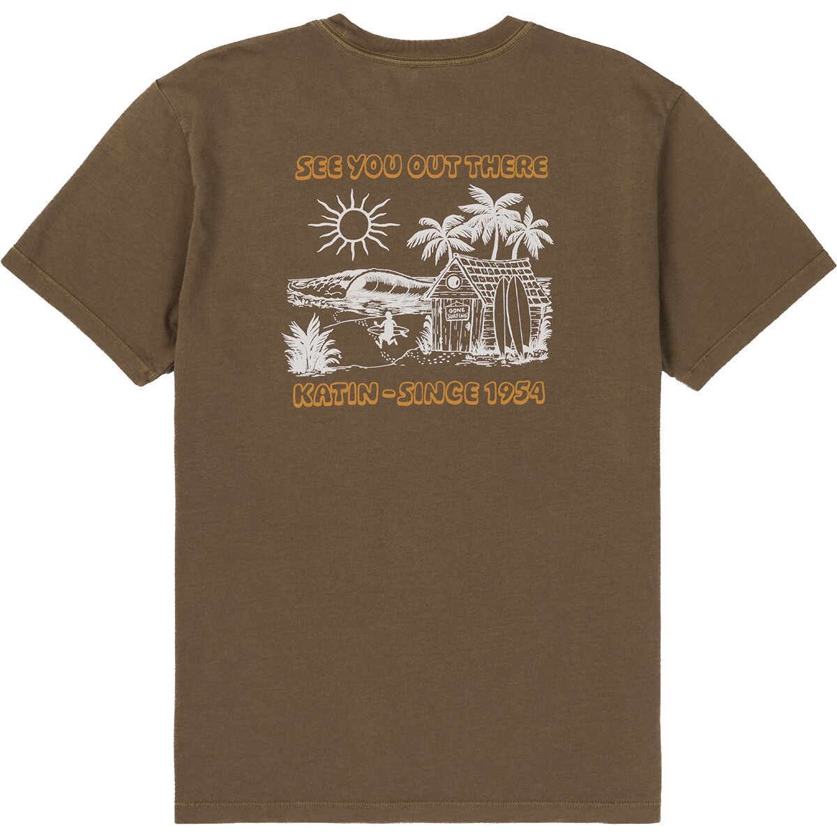 Image of Katin Shacked T-Shirt - Men's Brown, XL