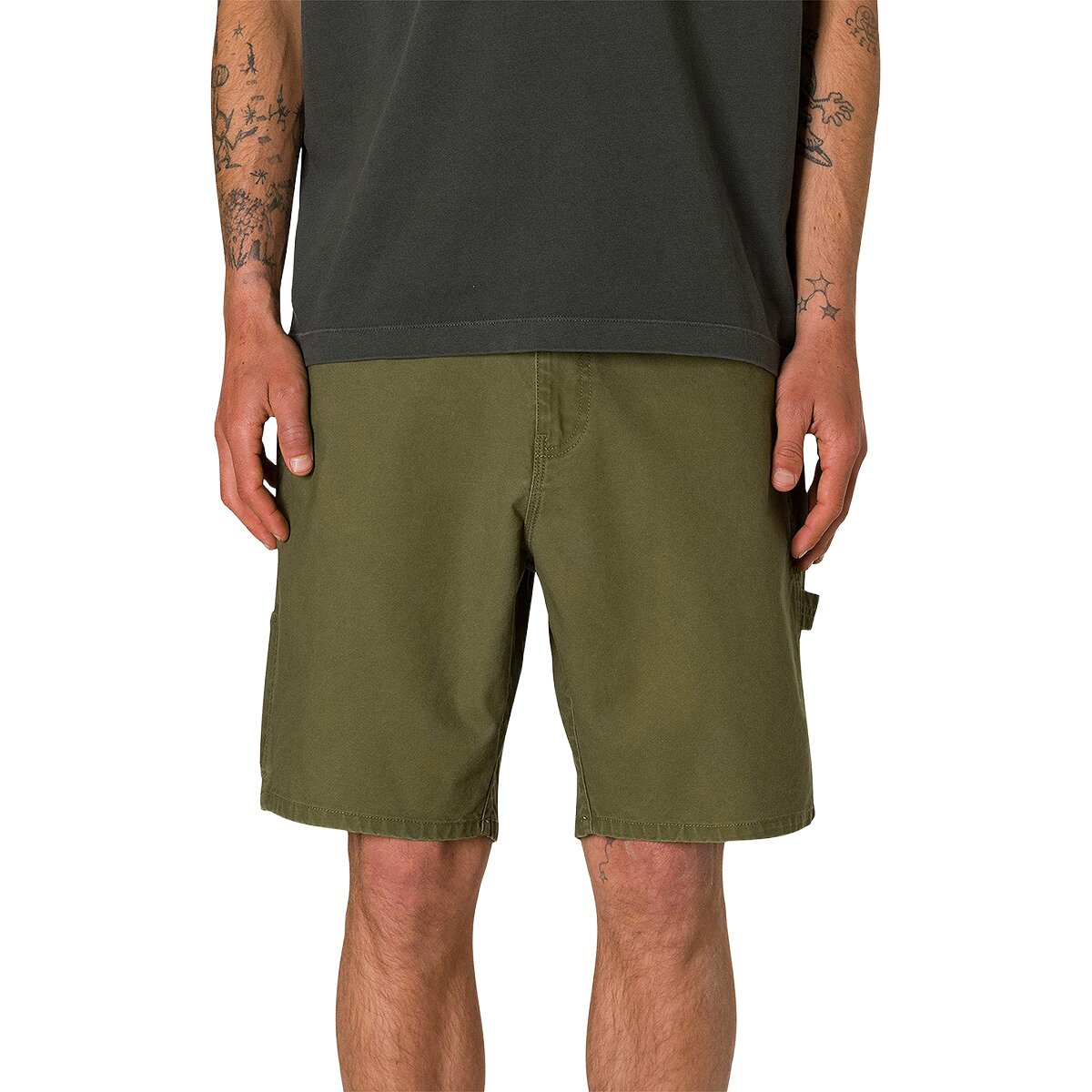Image of Katin Stanley Short - Men's Olive Night, 40