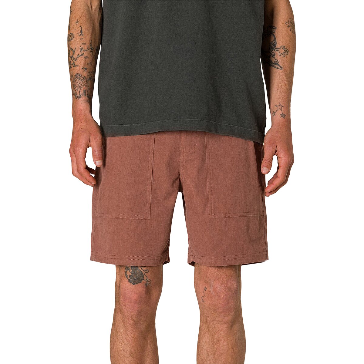 Image of Katin Trails Corduroy Short - Men's Dark Clay, XXL