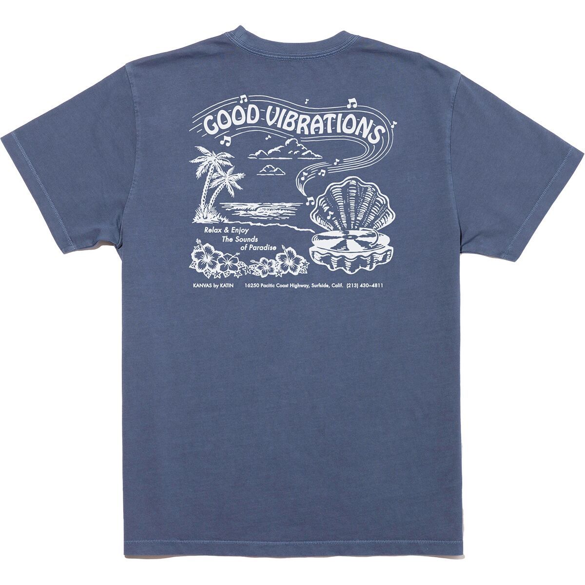 Image of Katin Vibrations T-Shirt - Men's Midnight Tide, XL