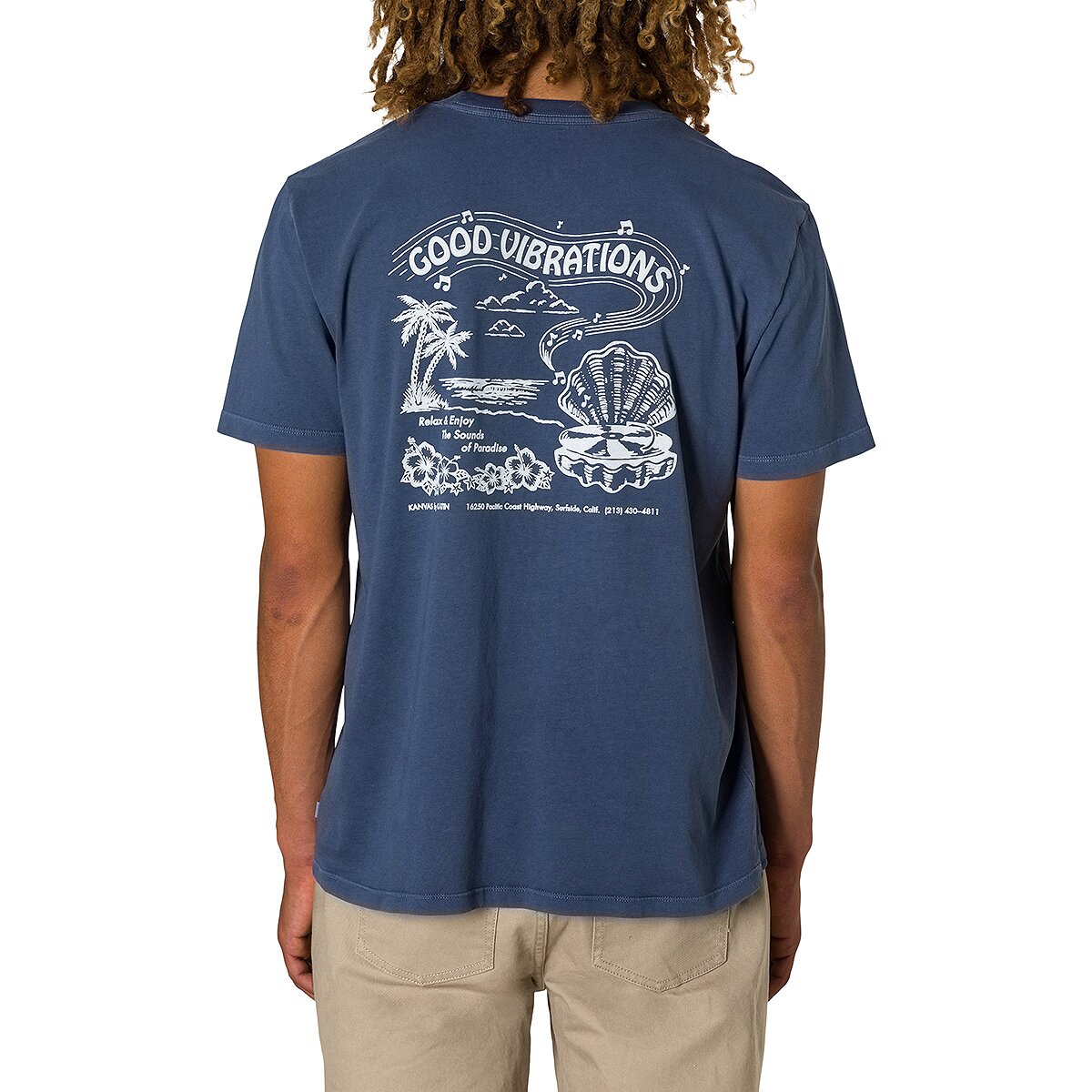 Image of Katin Vibrations T-Shirt - Men's Midnight Tide, M