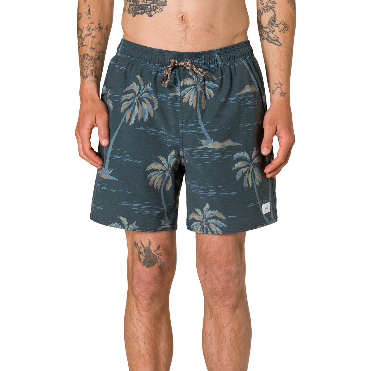 Image of Katin Vincent Volley Short - Men's Black Wash, M