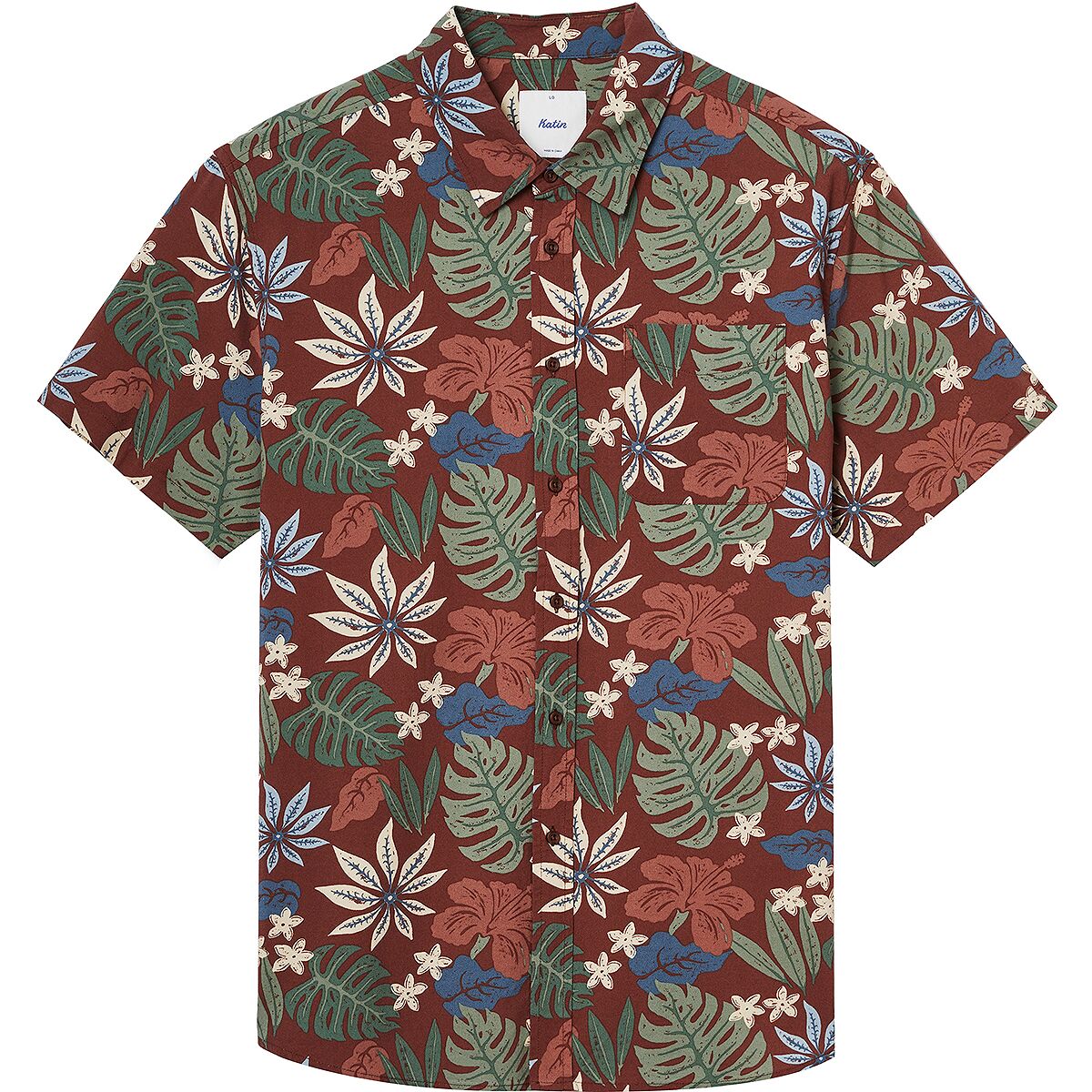 Katin Katin Oasis Shirt - Men's Mahogany, XXL