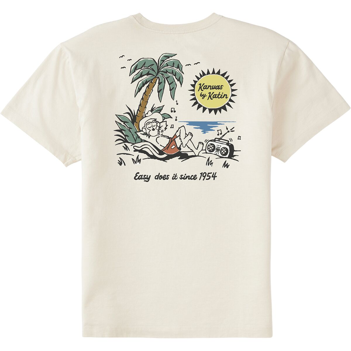 Image of Katin Ramblin T-Shirt - Men's Vintage White, L