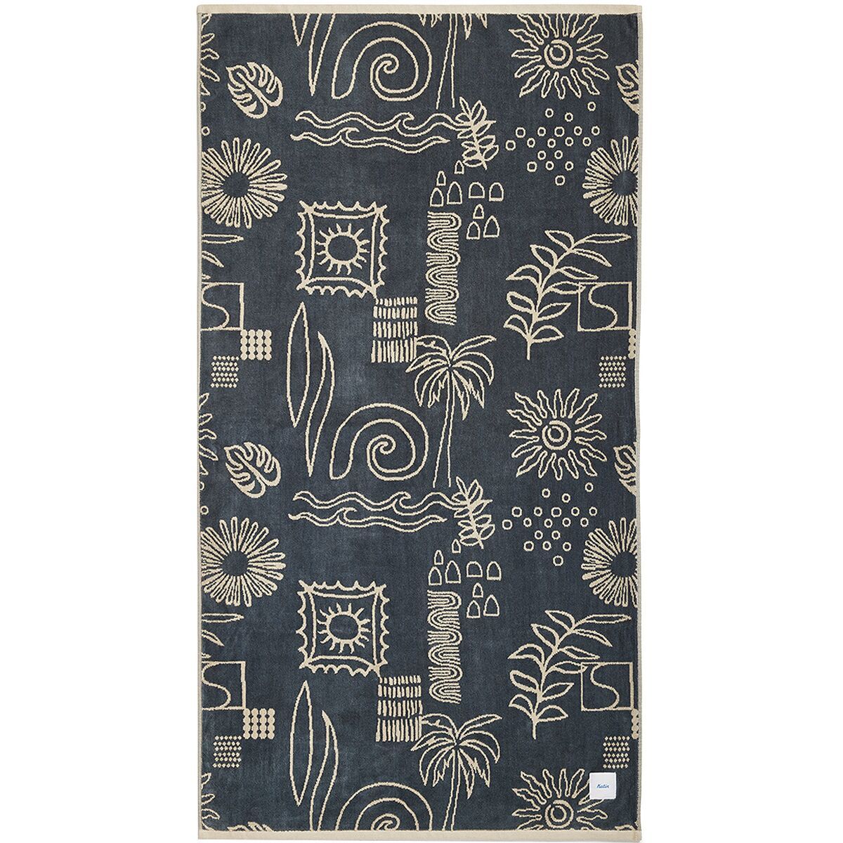 Image of Katin Habitat Towel Tempest Blue, One Size