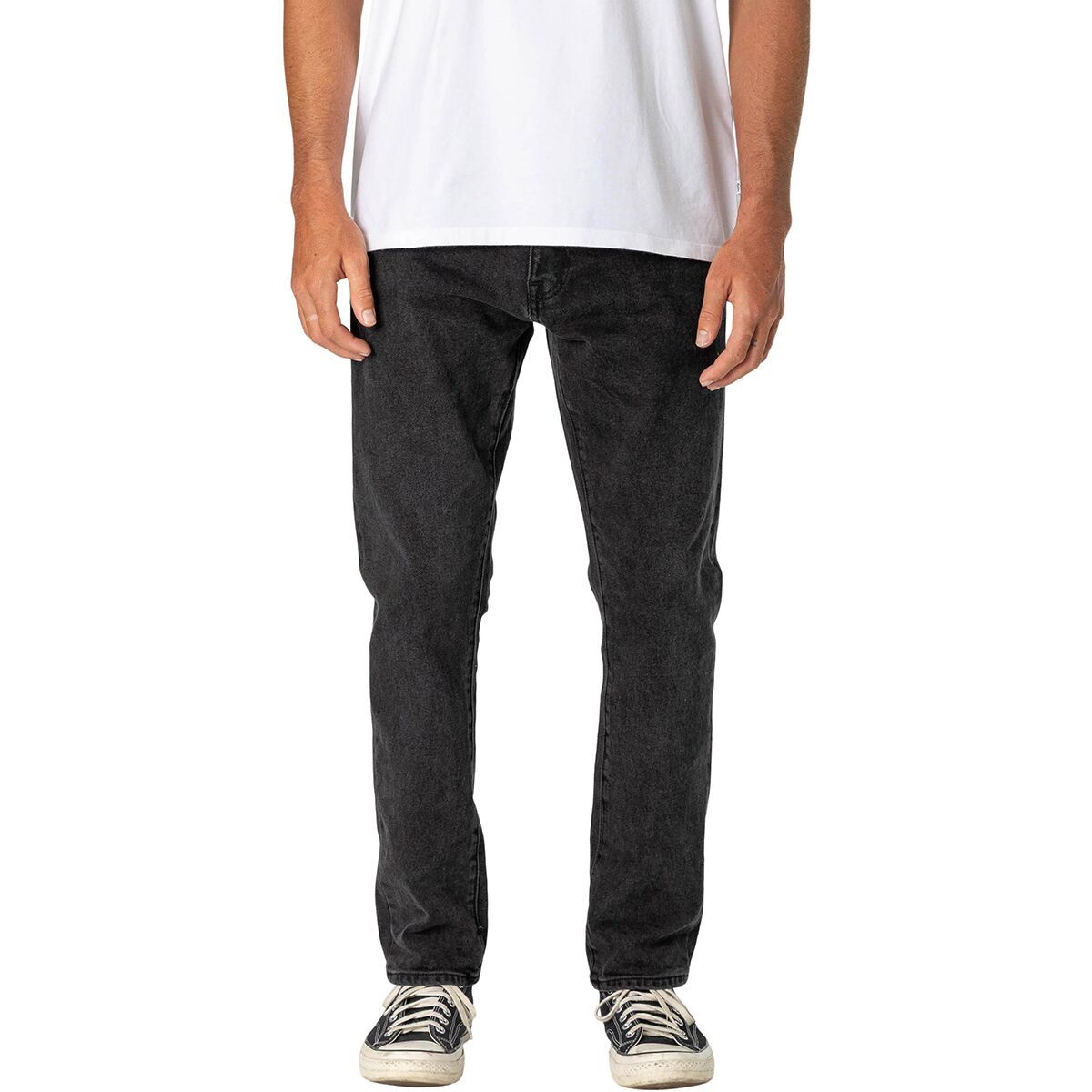 Image of Katin Jacobs 71 Slim Straight Pant - Men's Washed Black, 38x32