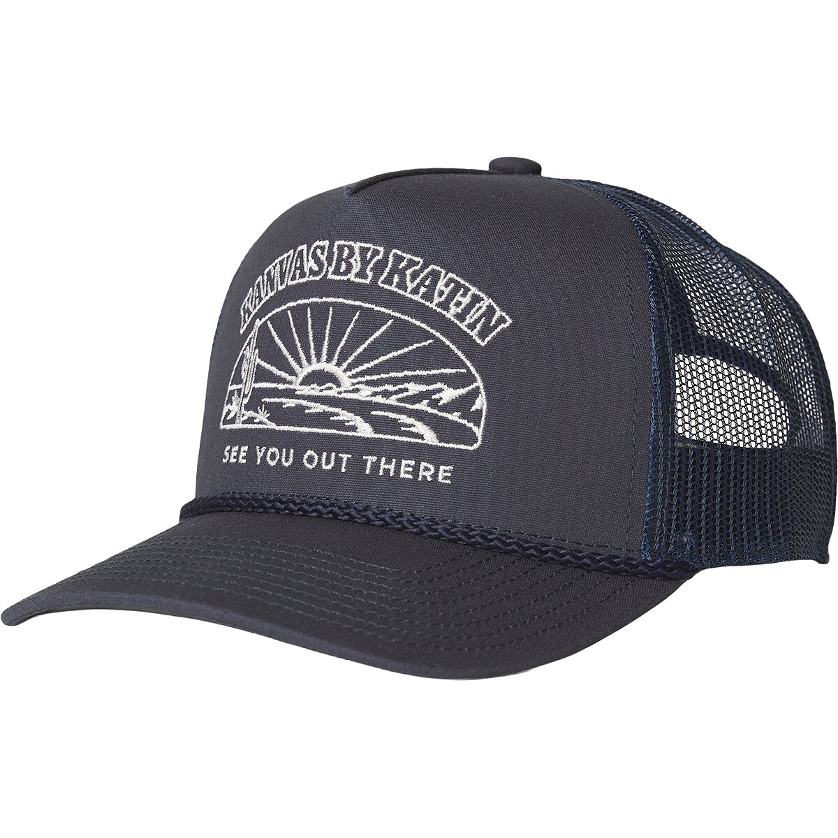 Image of Katin Clint Trucker Hat Washed Blue, One Size