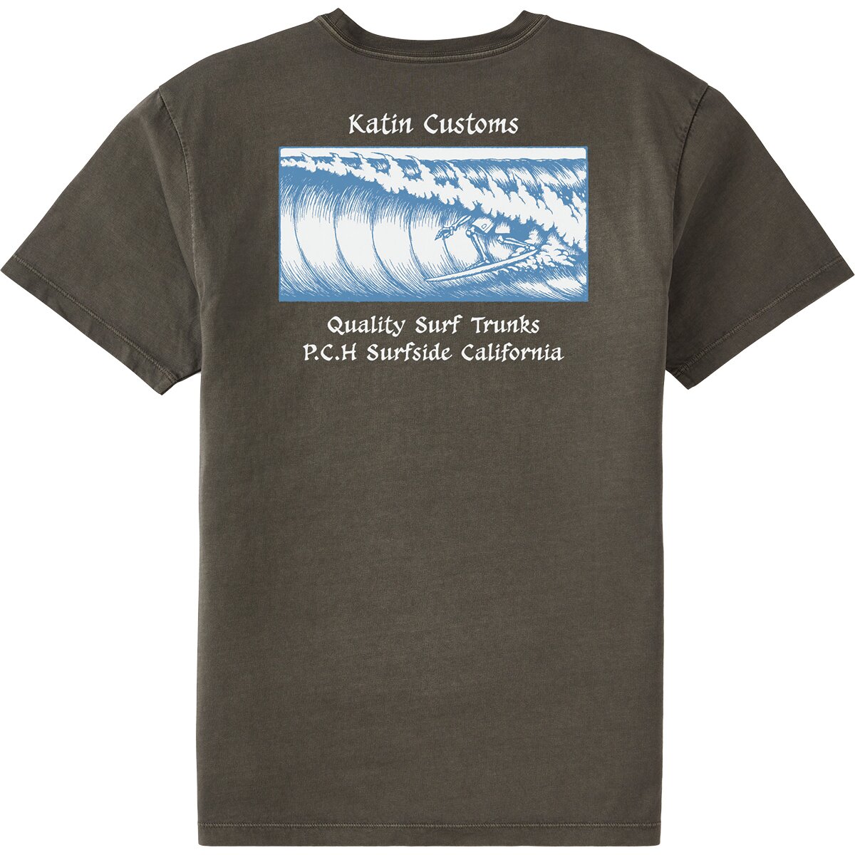 Image of Katin Void T-Shirt - Men's Lead Vintage Wash, XXL