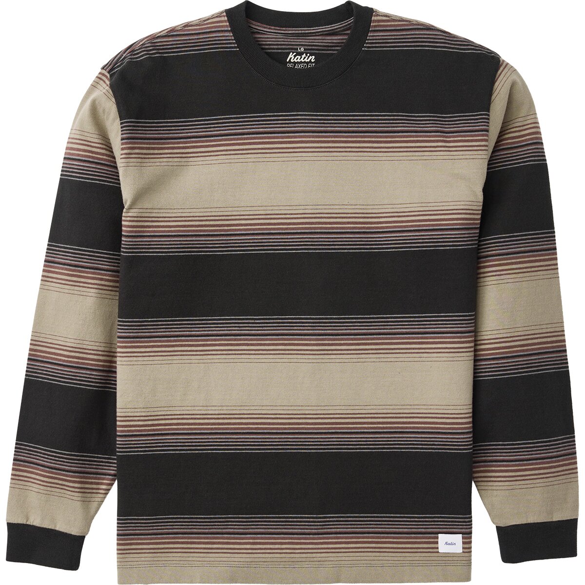 Image of Katin Sunset Box Fit Long-Sleeve T-Shirt - Boys' Black, L
