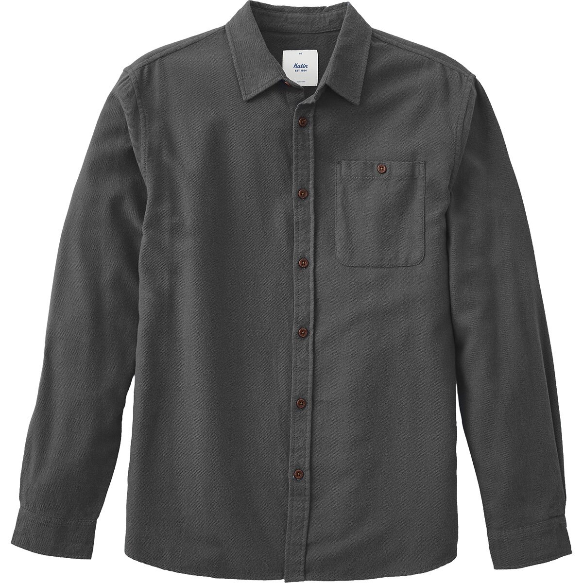 Image of Katin Twiller Flannel Shirt - Boys' Black Wash, M