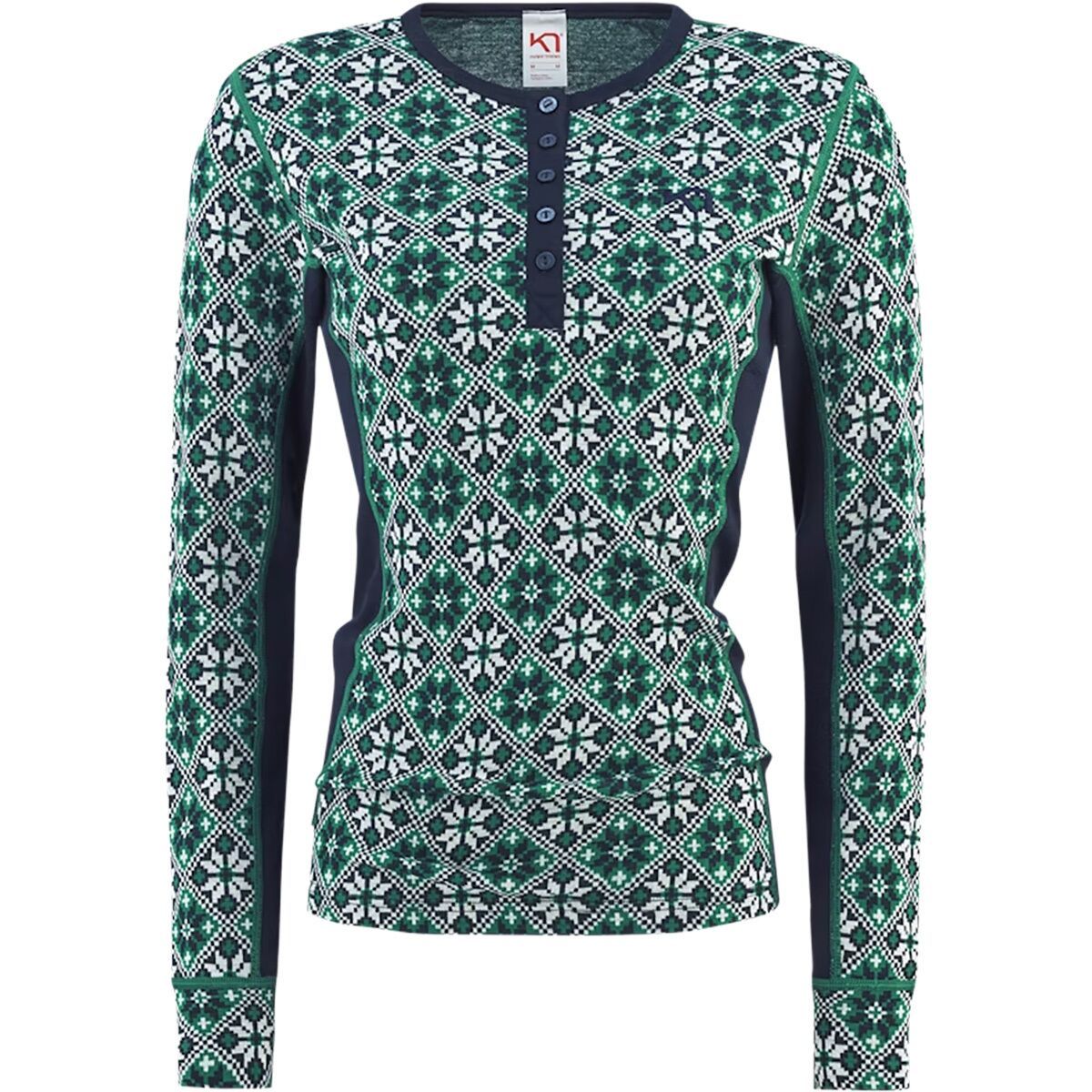 Image of Kari Traa Rose Long-Sleeve Crew Top - Women's Cress, XL