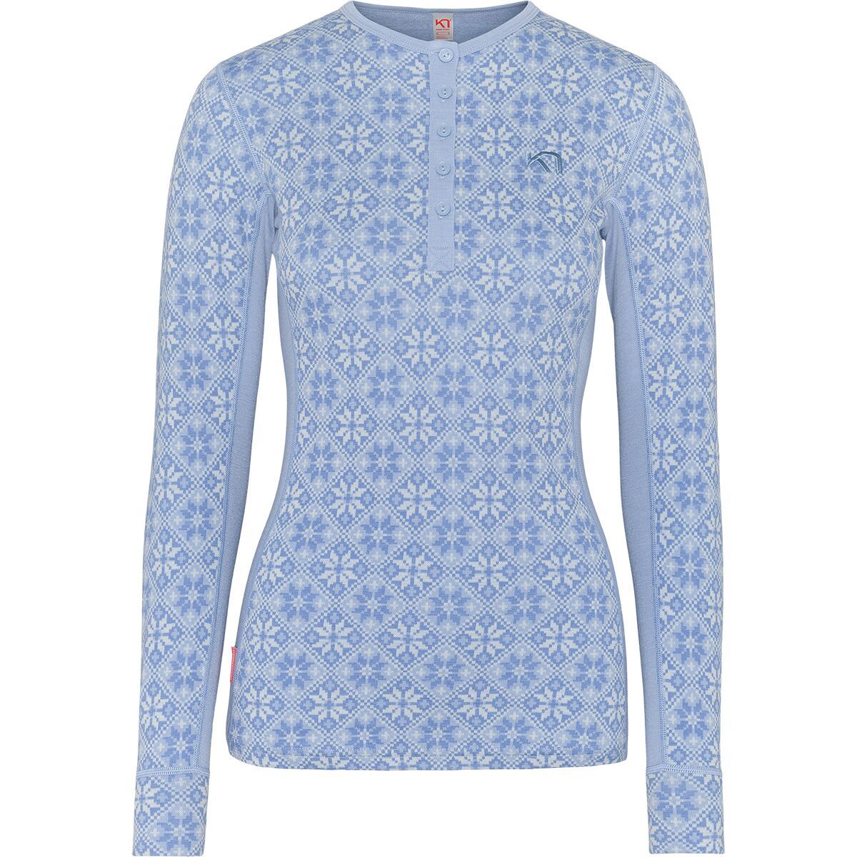 Image of Kari Traa Rose Long-Sleeve Crew Top - Women's Iris, S