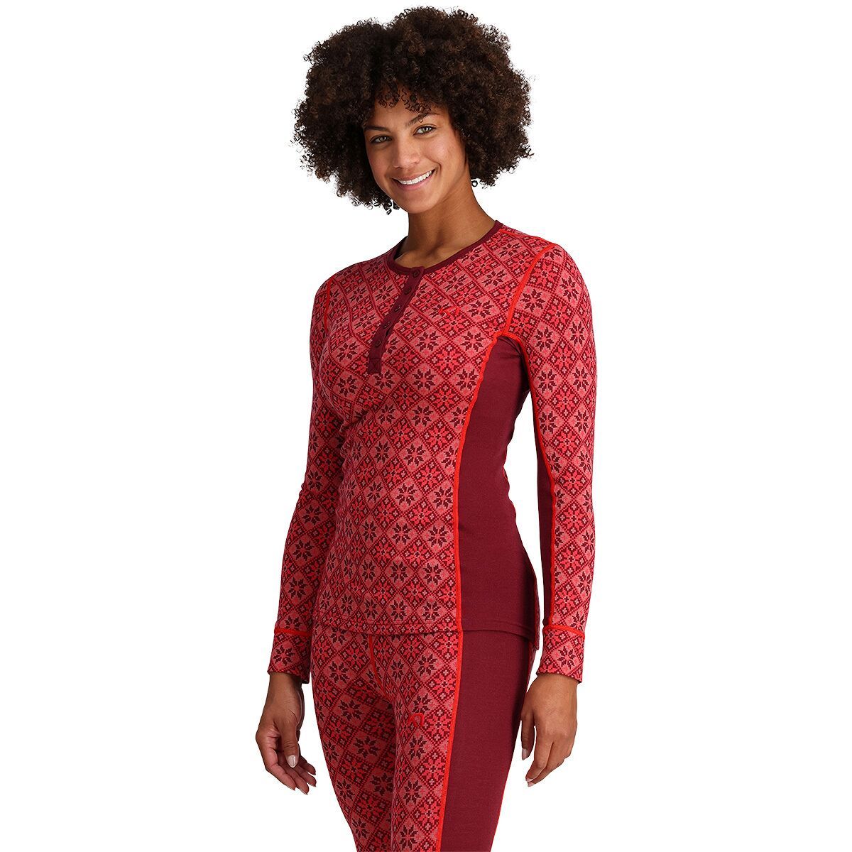 Image of Kari Traa Rose Long-Sleeve Crew Top - Women's Rouge, S