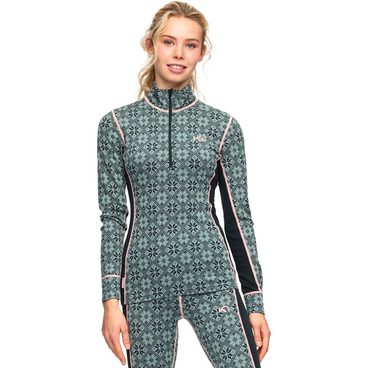 Kari Traa Rose Half-Zip Top - Women's Murk, XL