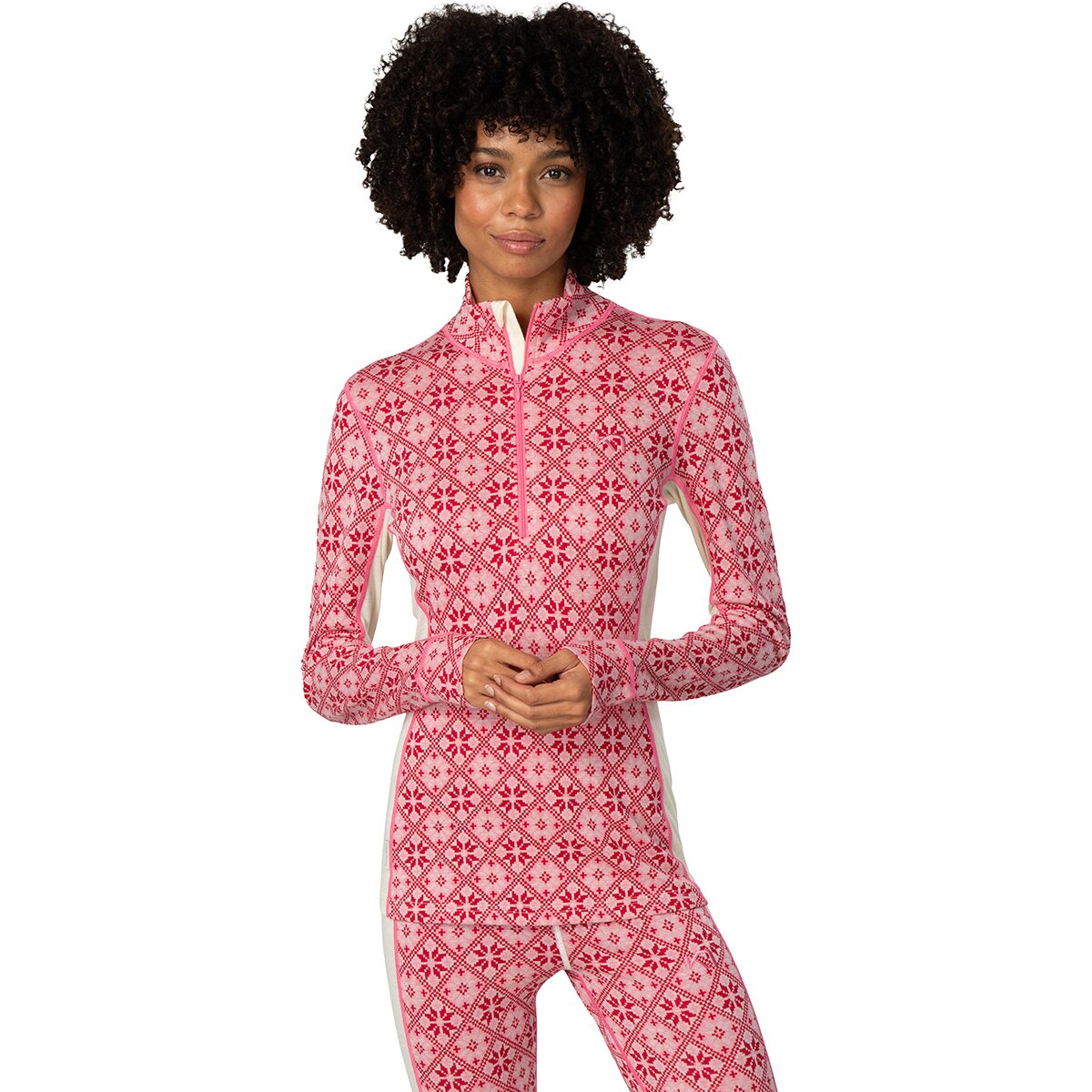 Image of Kari Traa Rose Half-Zip Top - Women's Salsa, M