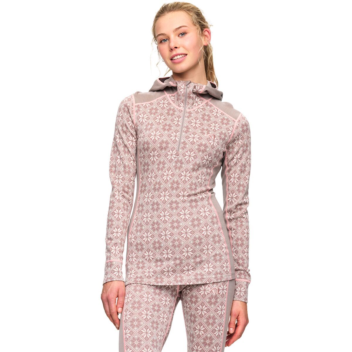 Kari Traa Rose Hooded Top - Women's Taupe, M