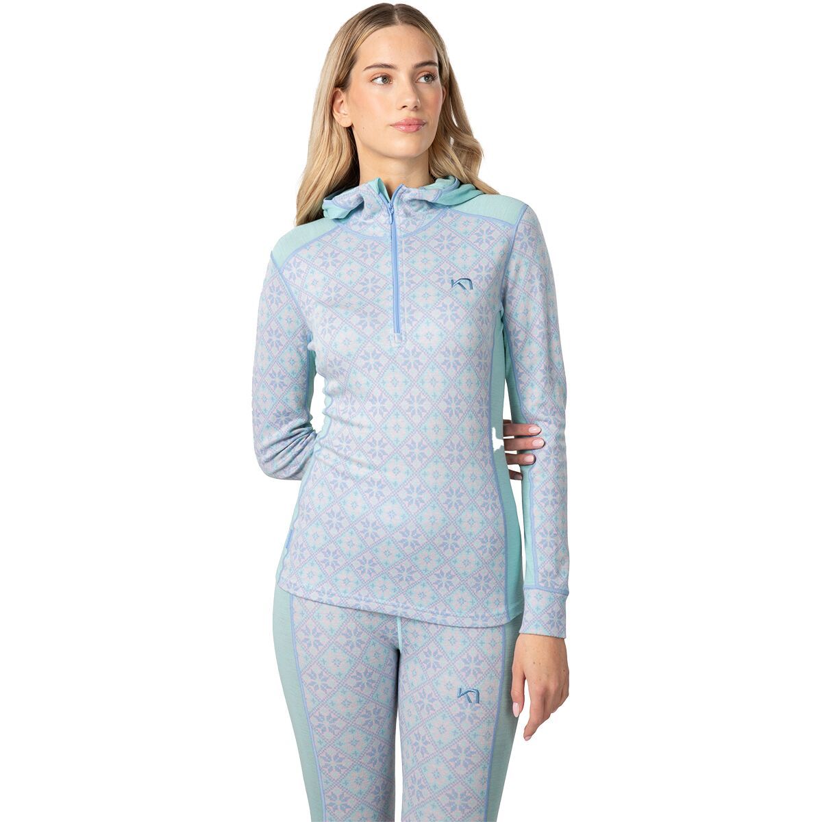 Image of Kari Traa Rose Hooded Top - Women's Wave, M