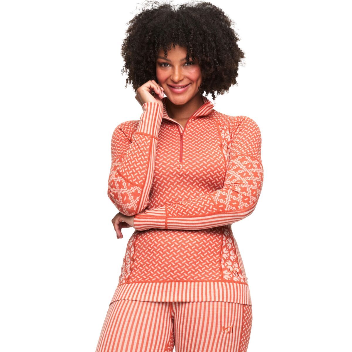 Kari Traa Smekker 1/2-Zip Top - Women's Cotta, S