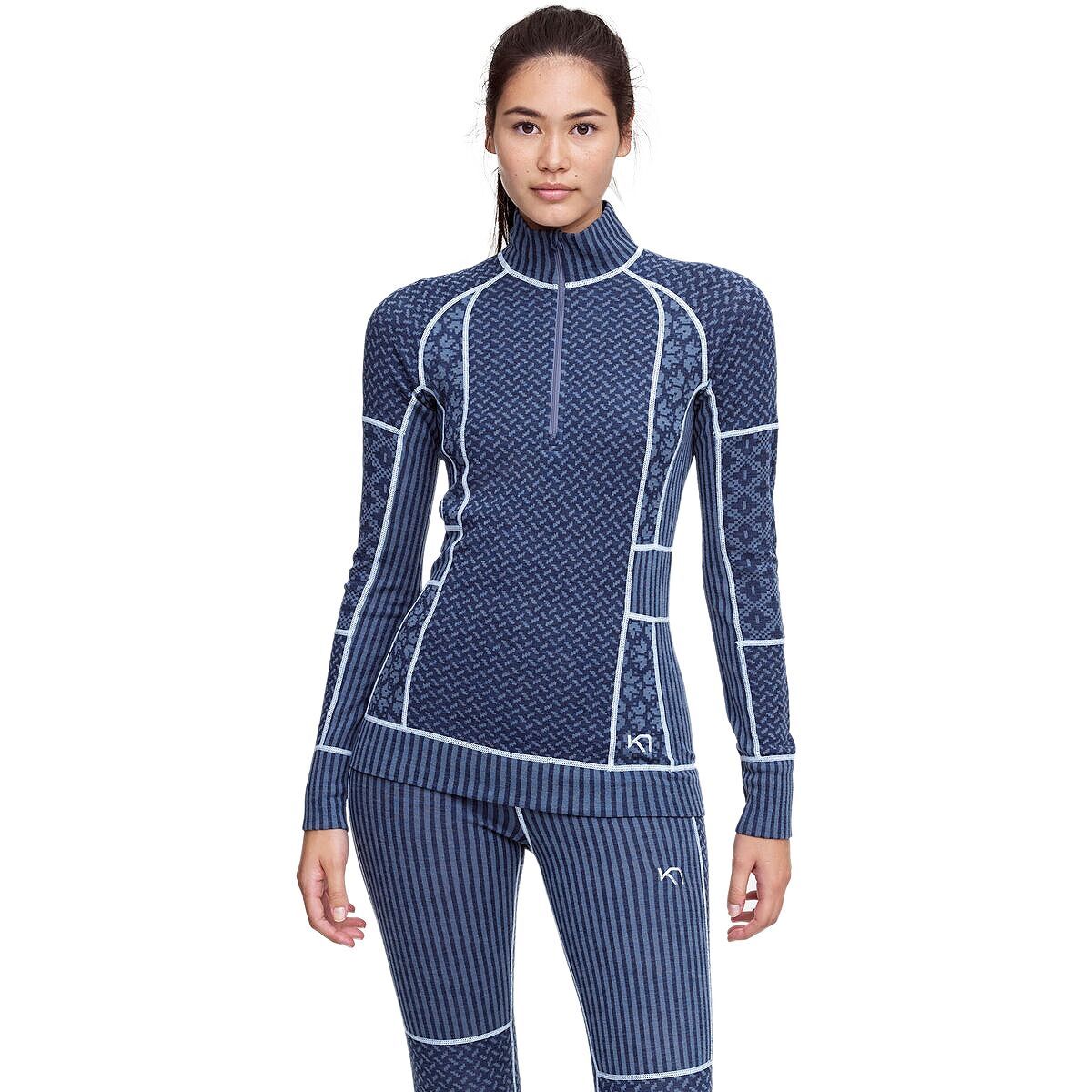 Kari Traa Smekker 1/2-Zip Top - Women's Marin, XS