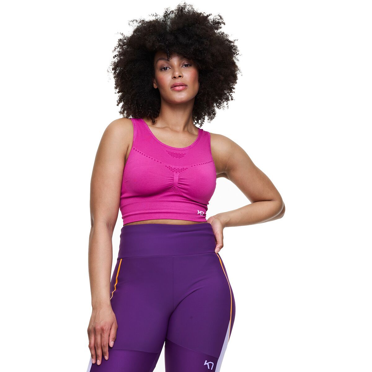 Kari Traa Ness Sports Bra - Women's Fucha, L/XL
