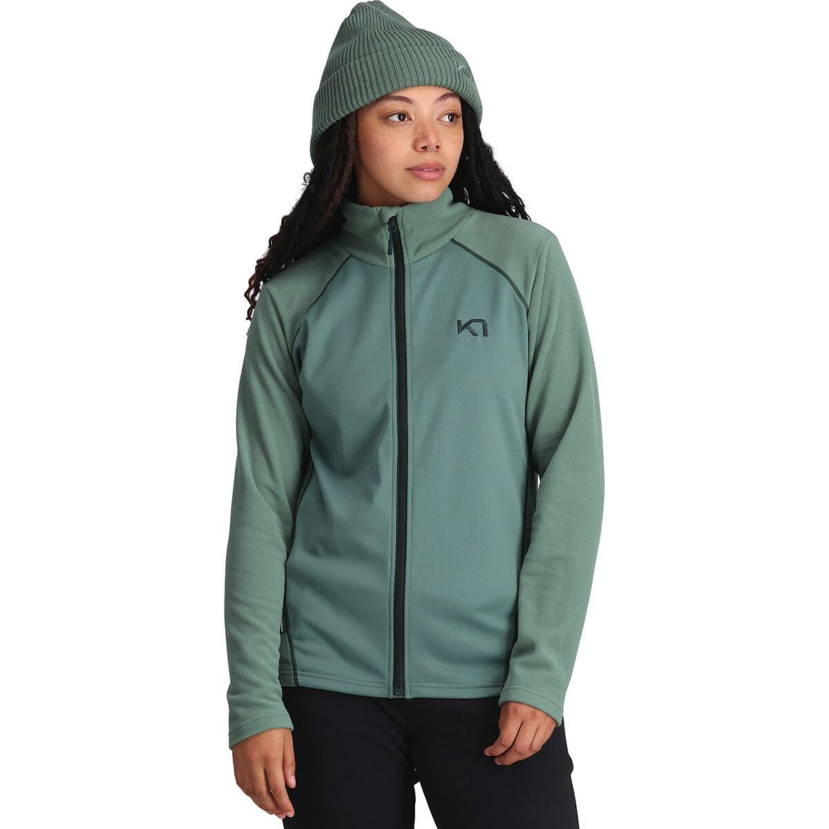 Kari Traa Kari Full-Zip Fleece - Women's Murk, XL