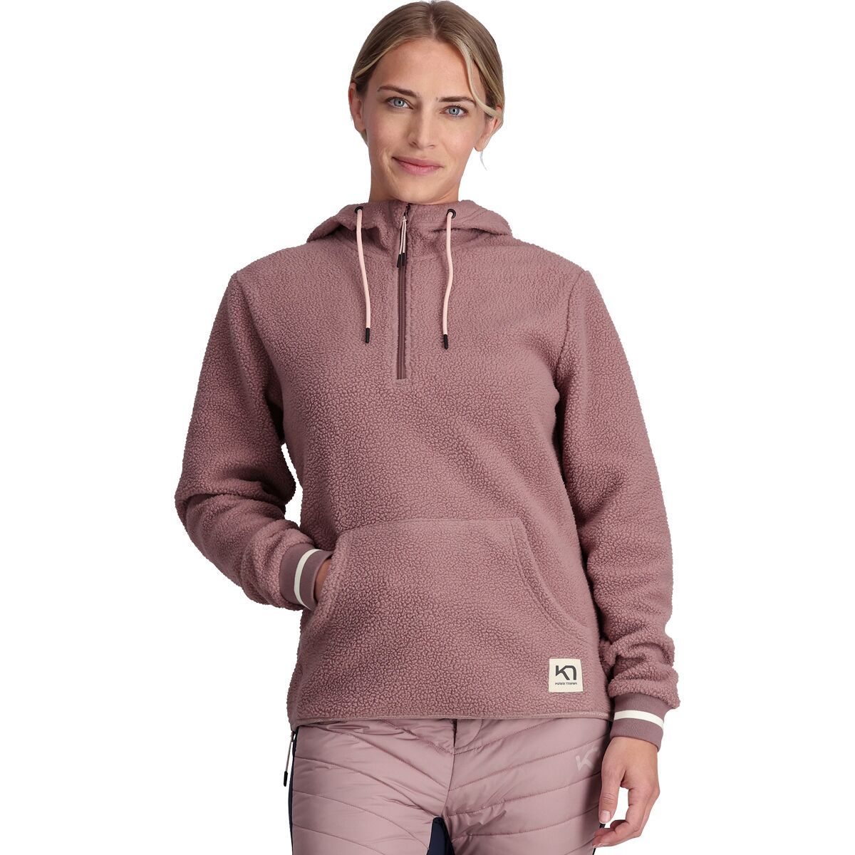 Kari Traa Rothe Fleece Hoodie - Women's Taupe, L