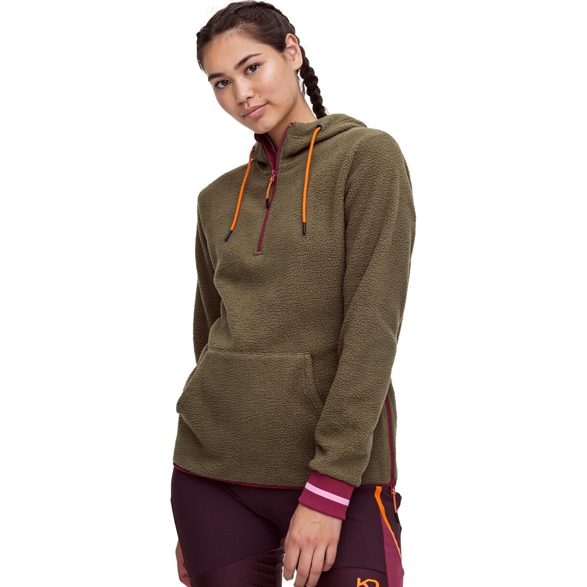 Kari Traa Rothe Fleece Hoodie - Women's Tweed, XS