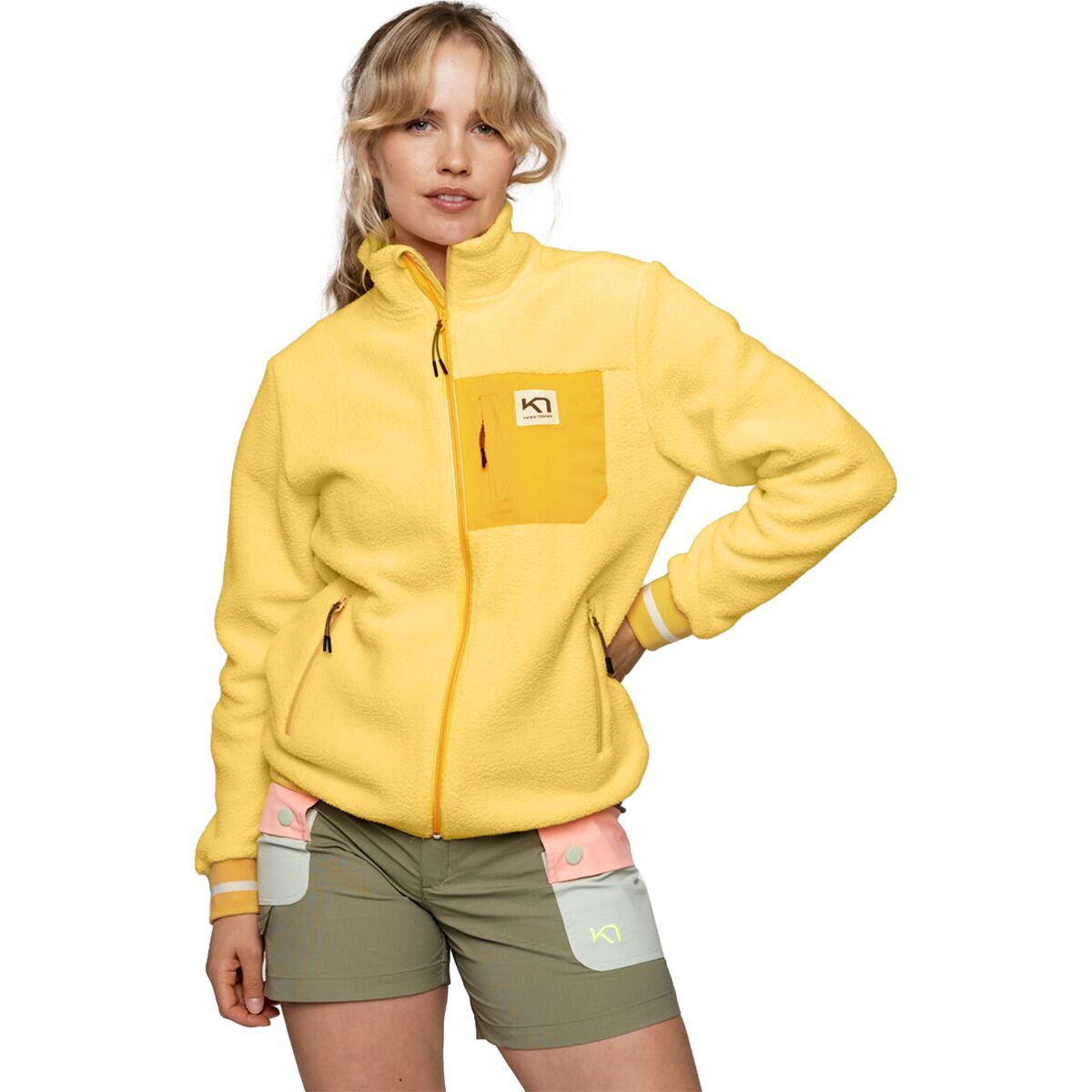 Kari Traa Rothe Midlayer Jacket - Women's Straw, M