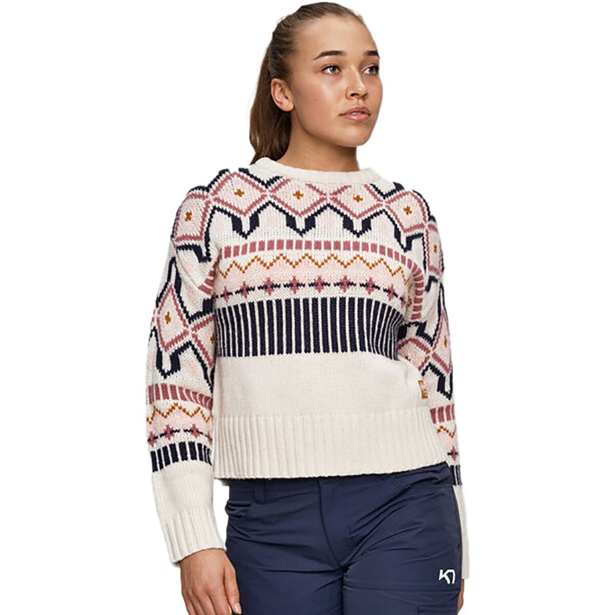 Kari Traa Molster Knit Sweater - Women's Nwhite, XL