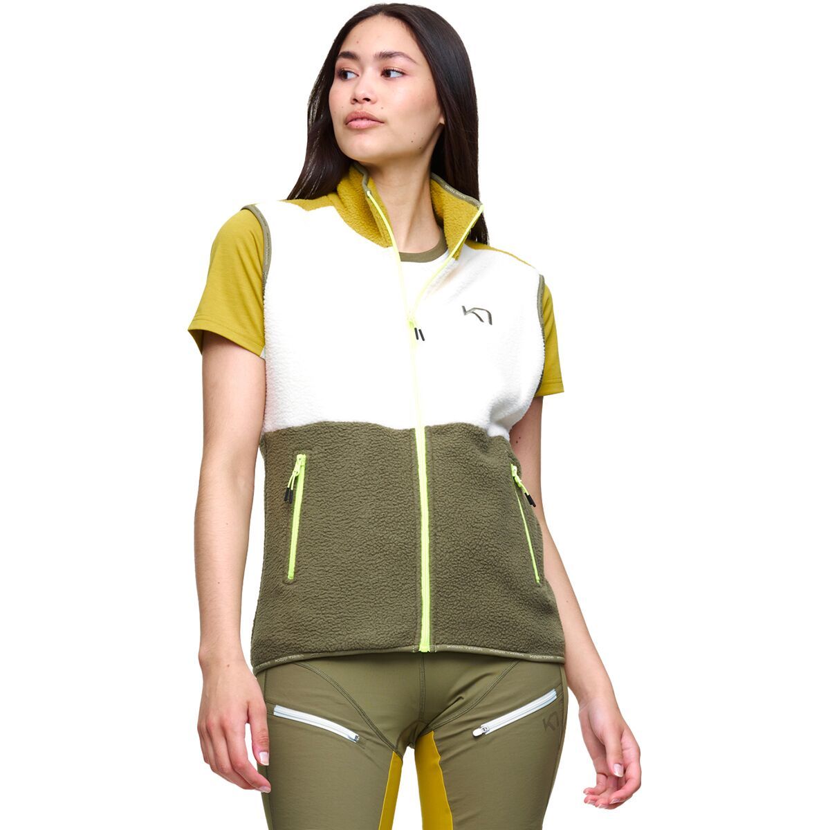 Kari Traa Ane Midlayer Vest - Women's Nwhite, S