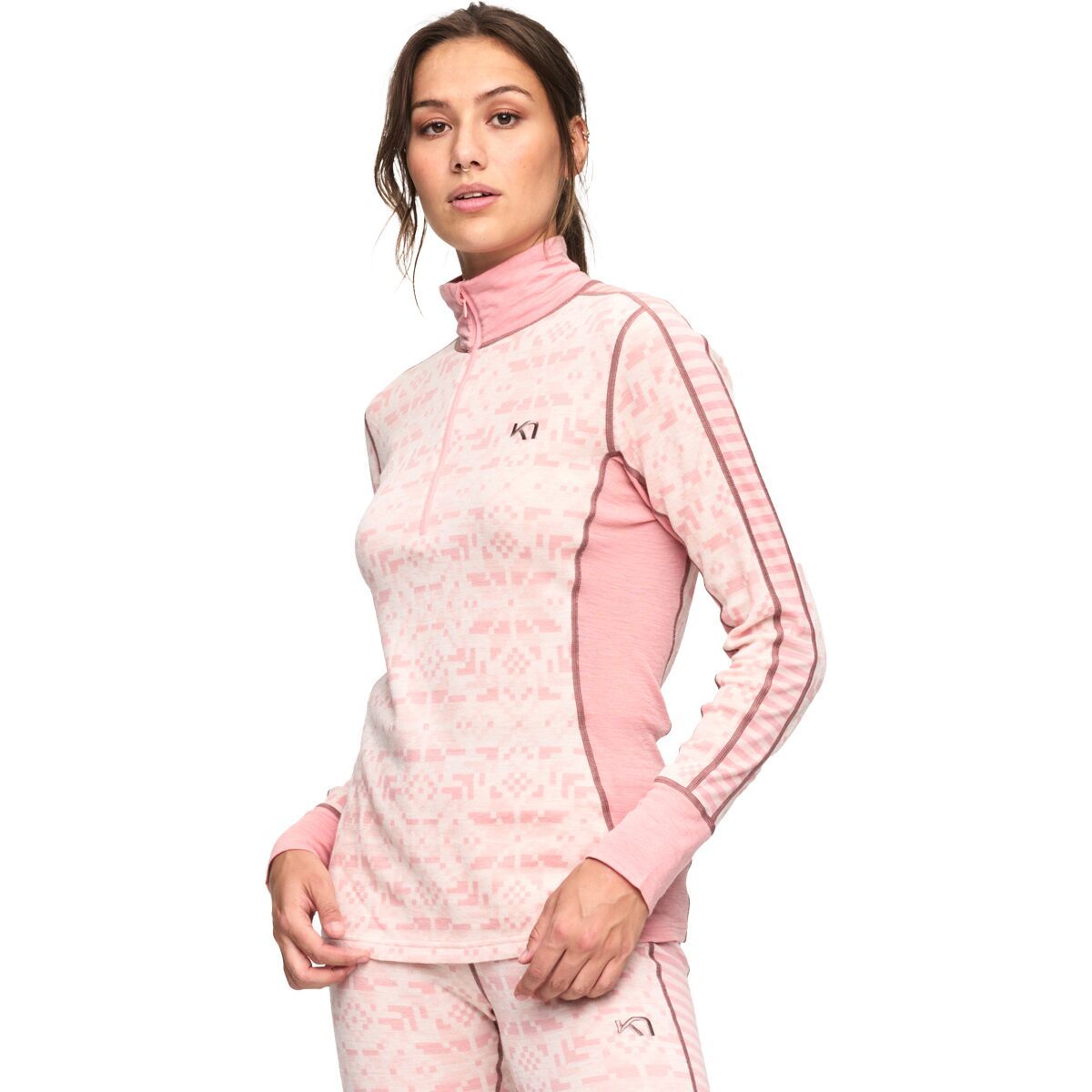 Kari Traa Else 1/2-Zip Baselayer - Women's Dream, XL