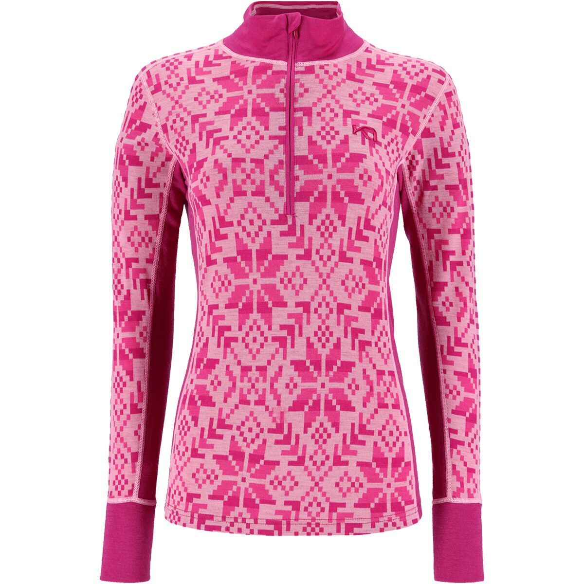 Kari Traa Else 1/2-Zip Baselayer - Women's Fucha, XS