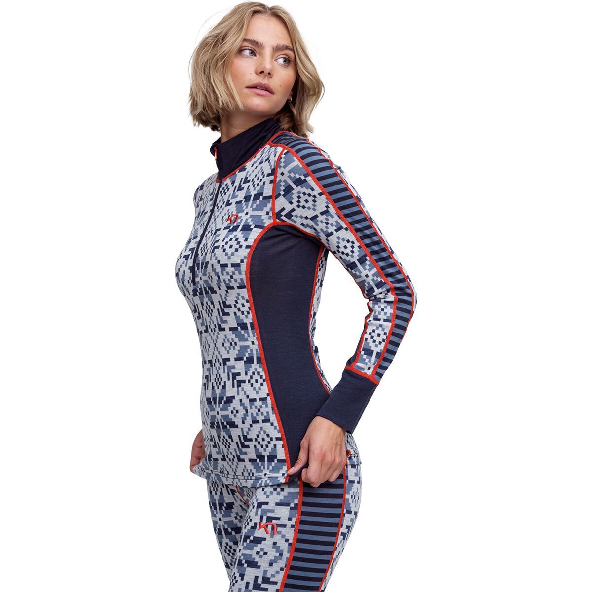 Kari Traa Else 1/2-Zip Baselayer - Women's Marin, S