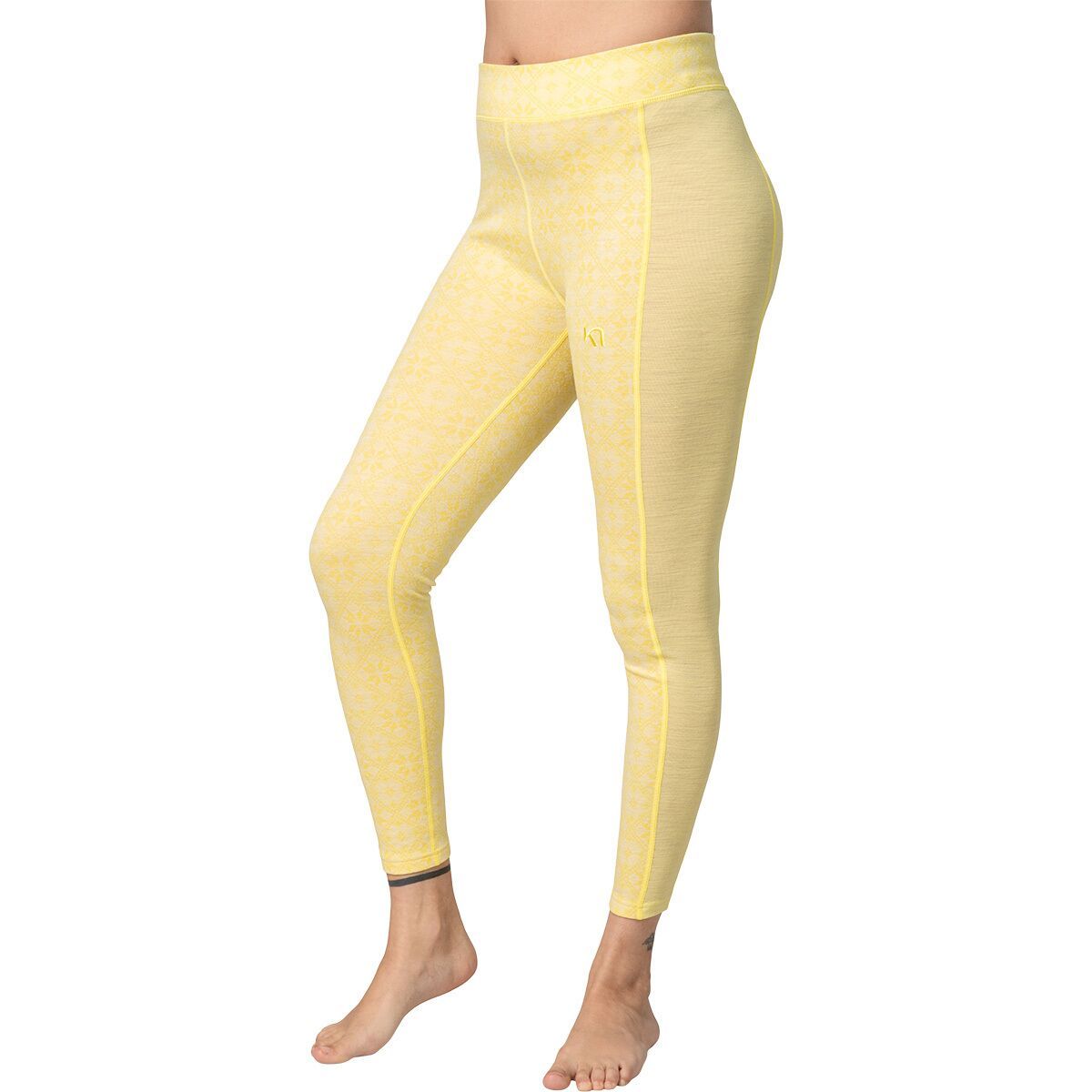 Image of Kari Traa Rose High Waist Pant - Women's Mellow Yellow, XS