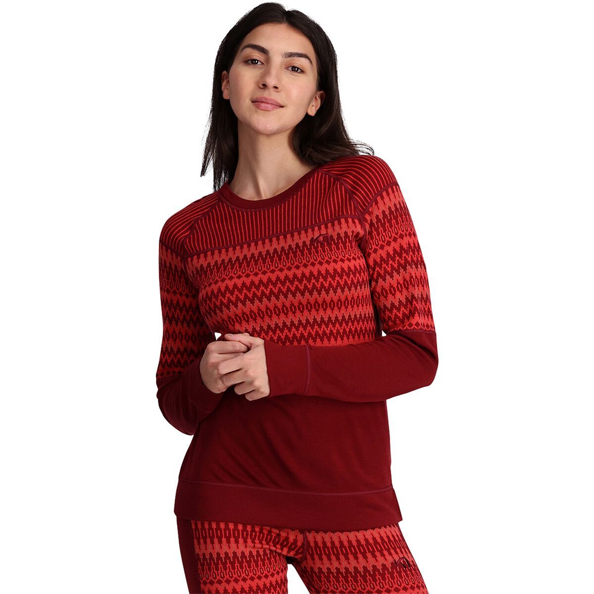 Kari Traa Silja Long-Sleeve Top - Women's Rouge, M