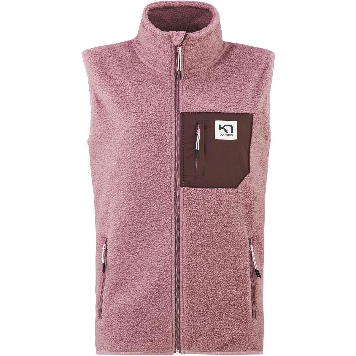 Kari Traa Rothe Fleece Vest - Women's Rtaupe, XL