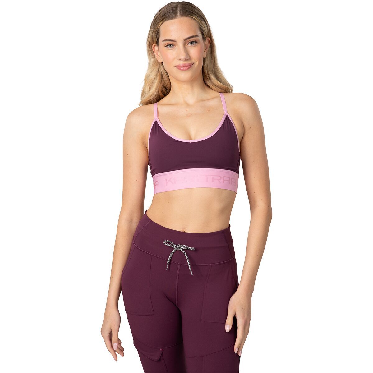 Image of Kari Traa Var Sports Bra - Women's Wine, L