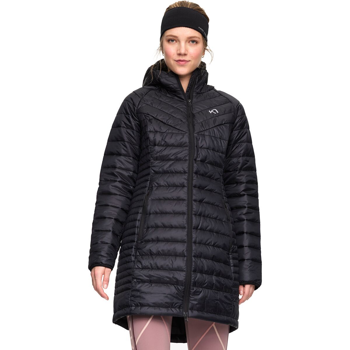 Kari Traa Aada Primaloft Long Jacket - Women's Black, S