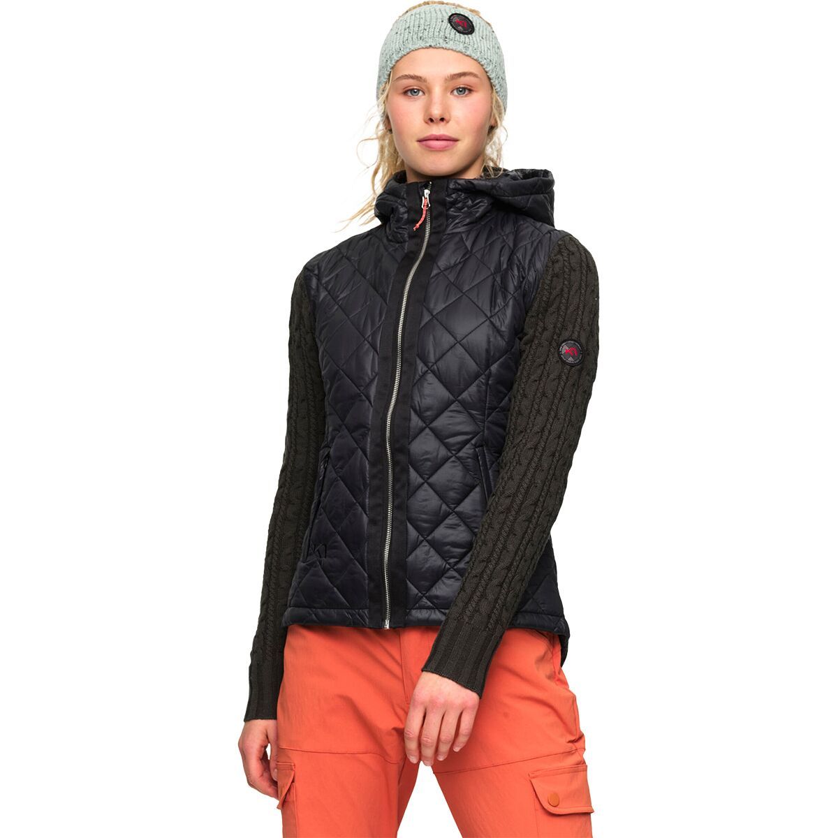 Kari Traa Martine Hybrid Jacket - Women's Black, XL