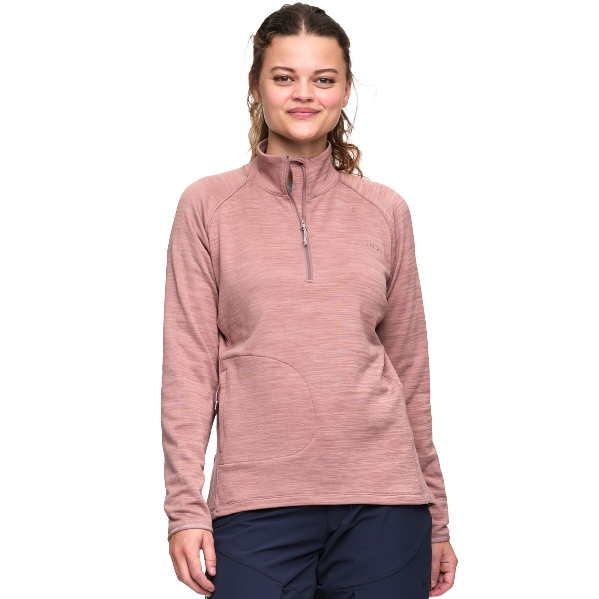 Kari Traa Berthe Midlayer 1/2 Zip - Women's Taupe, L