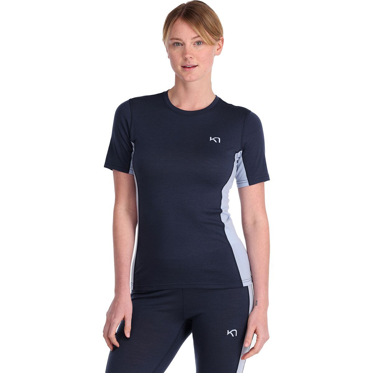 Kari Traa Elenore Short-Sleeve T-Shirt - Women's Marin, XL