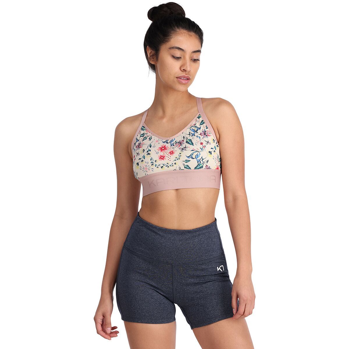 Kari Traa Froya Printed Sports Bra - Women's Bjerk, M