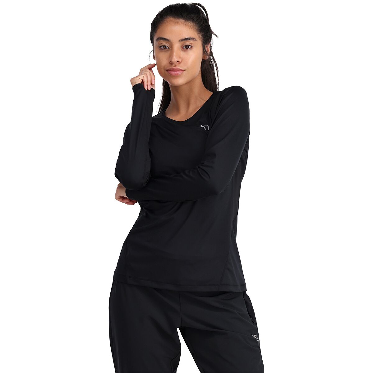 Image of Kari Traa Nora Long-Sleeve Shirt - Women's Black, M