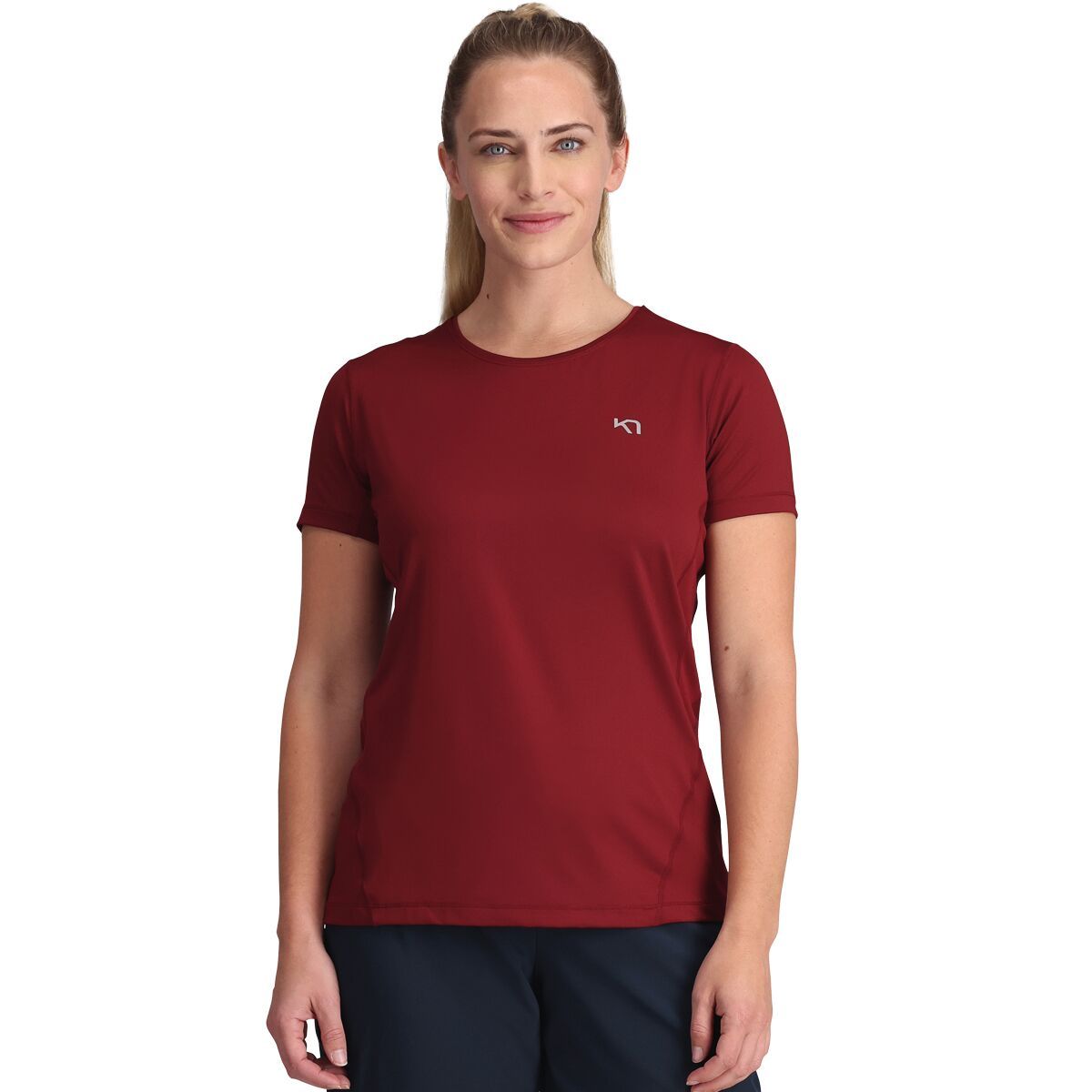 Kari Traa Nora Short-Sleeve T-Shirt - Women's Rouge, XS